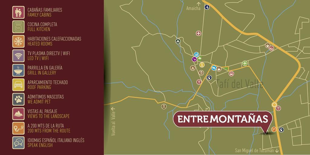 Entre Montanas Apartamento Tafí del Valle Exterior foto